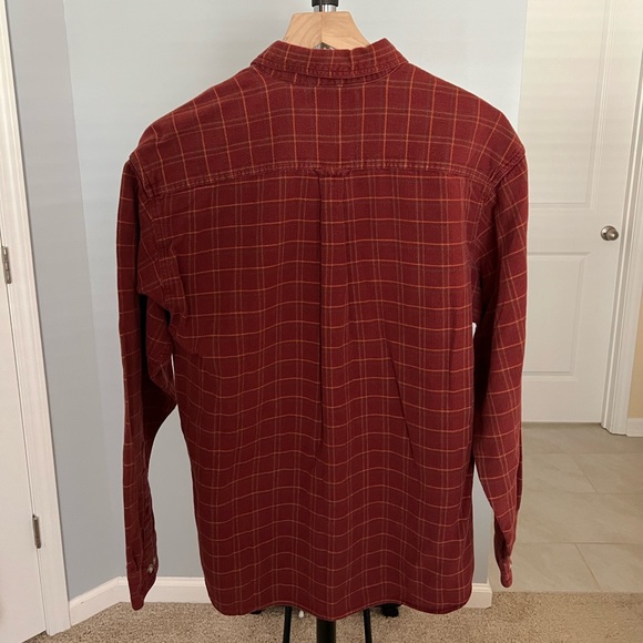 Columbia Flannel, Rust, Medium - Picture 2 of 4